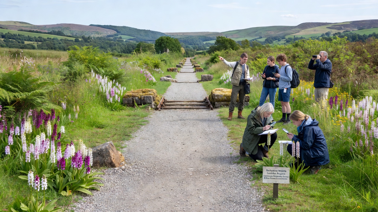 Derbyshire's Former Railway Lines Transformed into Wildlife Corridors